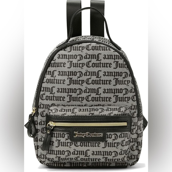 Juicy Couture Monogrammed Mini Backpack Keychain main image 4